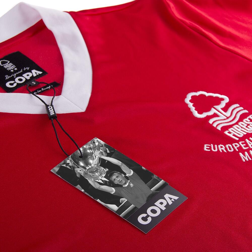 Camisola de Futebol Retro - Adulto - Final 1979 Nottingham Forest - Vermelho 5/7