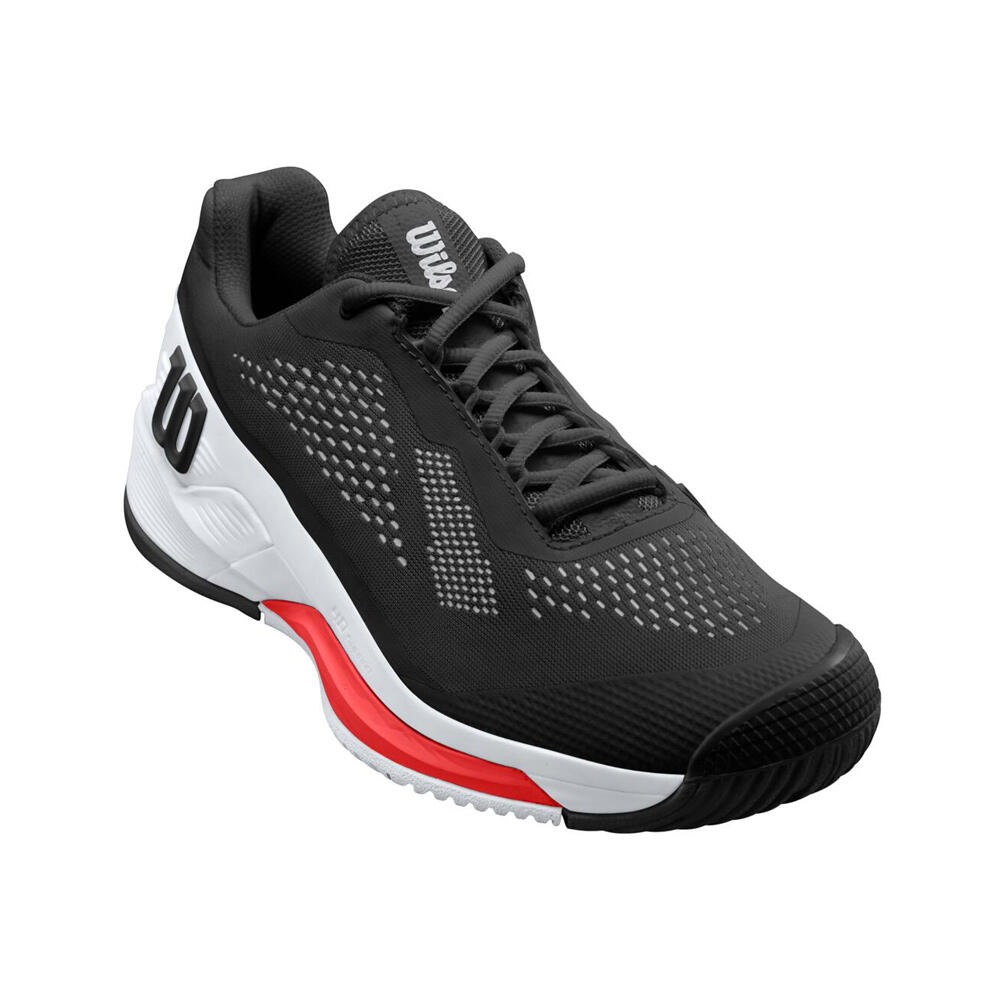 Zapatillas Wilson Rush Pro 4 Negro Blanco Wrs328320 2/4
