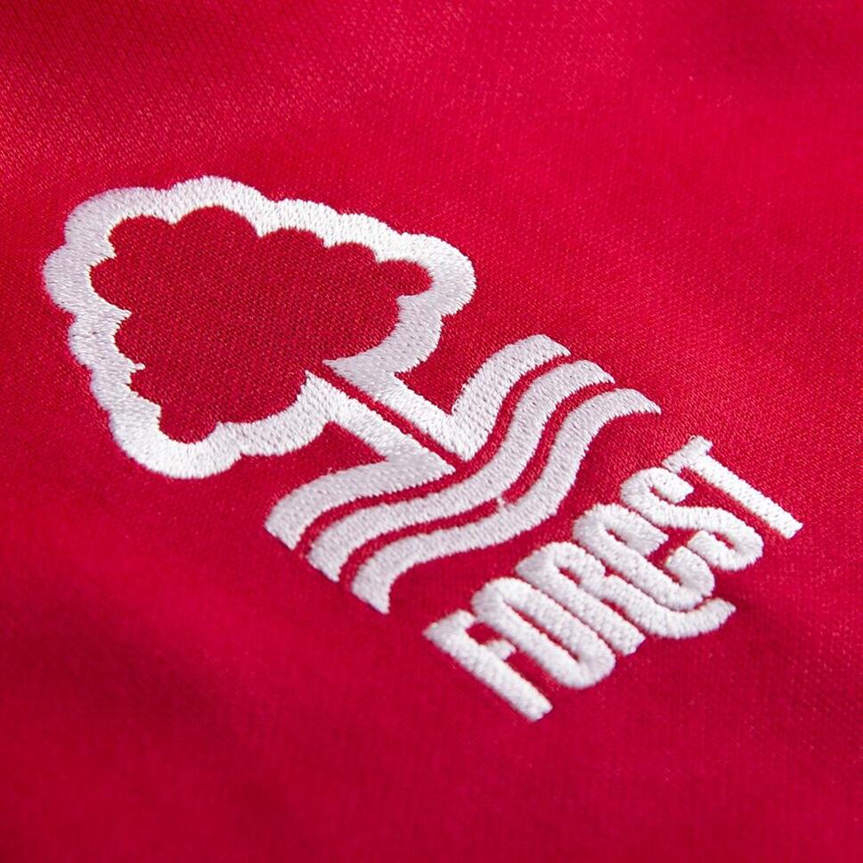Koszulka retro piłkarska dla dorosłych - Nottingham Forest 1976-1977 - Czerwona