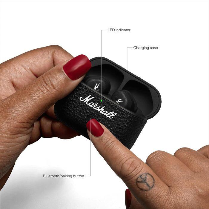 Ecouteurs True Wireless Marshall Motif II avec réduction de bruit active Noir 7/7