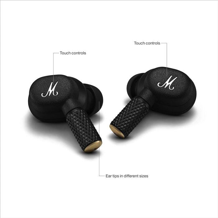 Ecouteurs True Wireless Marshall Motif II avec réduction de bruit active Noir 6/7
