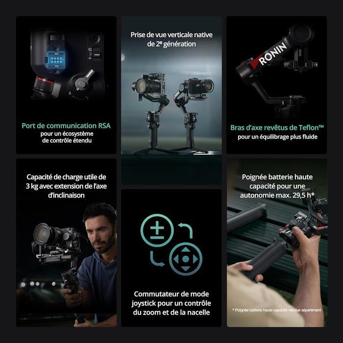 Stabilisateur DJI RS4 4/7