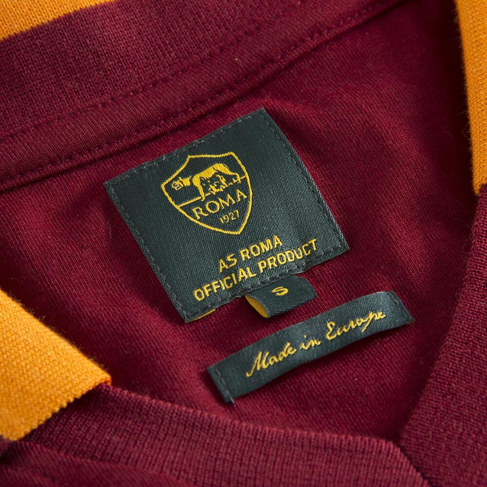 Maillot de football rétro - Homme - AS Roma 1978/79 - Rouge 4/6