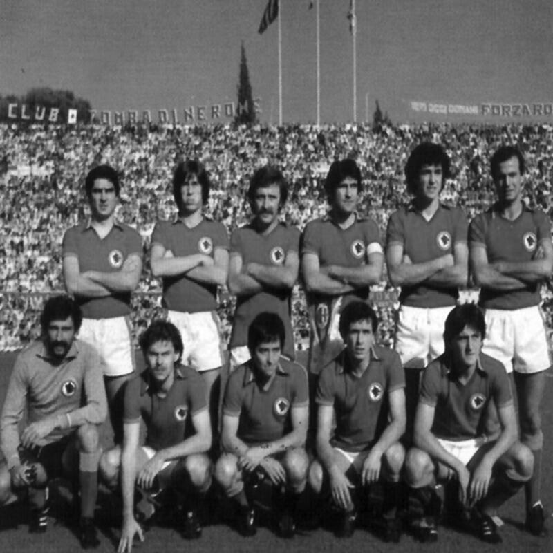 AS Roma 1978 - 79 Camiseta de Fútbol Retro