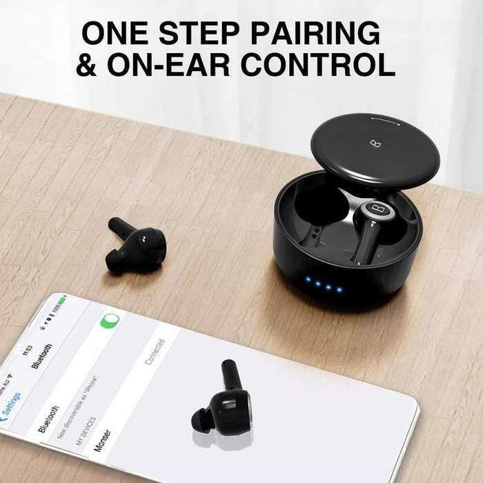 ECOUTEURS INTRA TRUE WIRELESS CLARITY 102 AIRLINKS NOIR 4/6