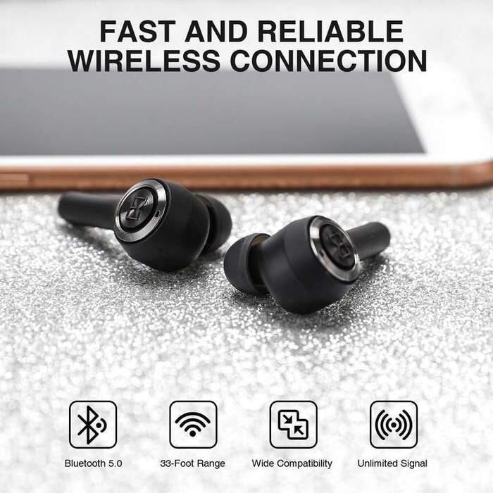 ECOUTEURS INTRA TRUE WIRELESS CLARITY 102 AIRLINKS NOIR 5/6