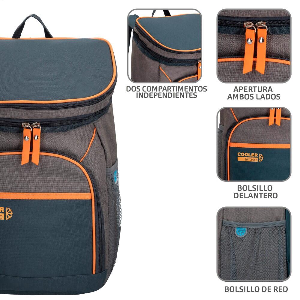 Mochila térmica 15 litros aktive cooler 4/5