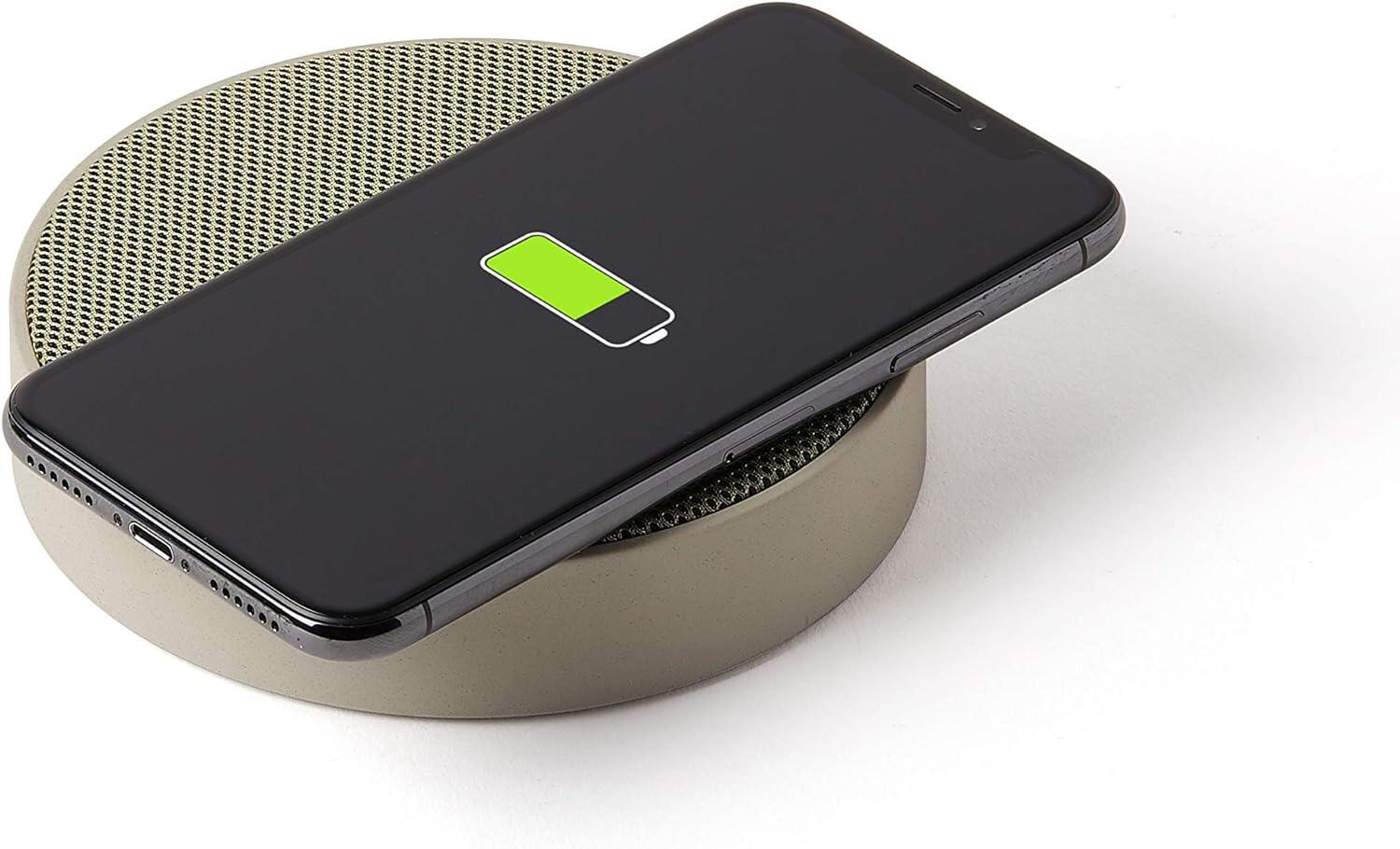Enceinte et chargeur sans fil Lexon Oslo Energie Green 2/3
