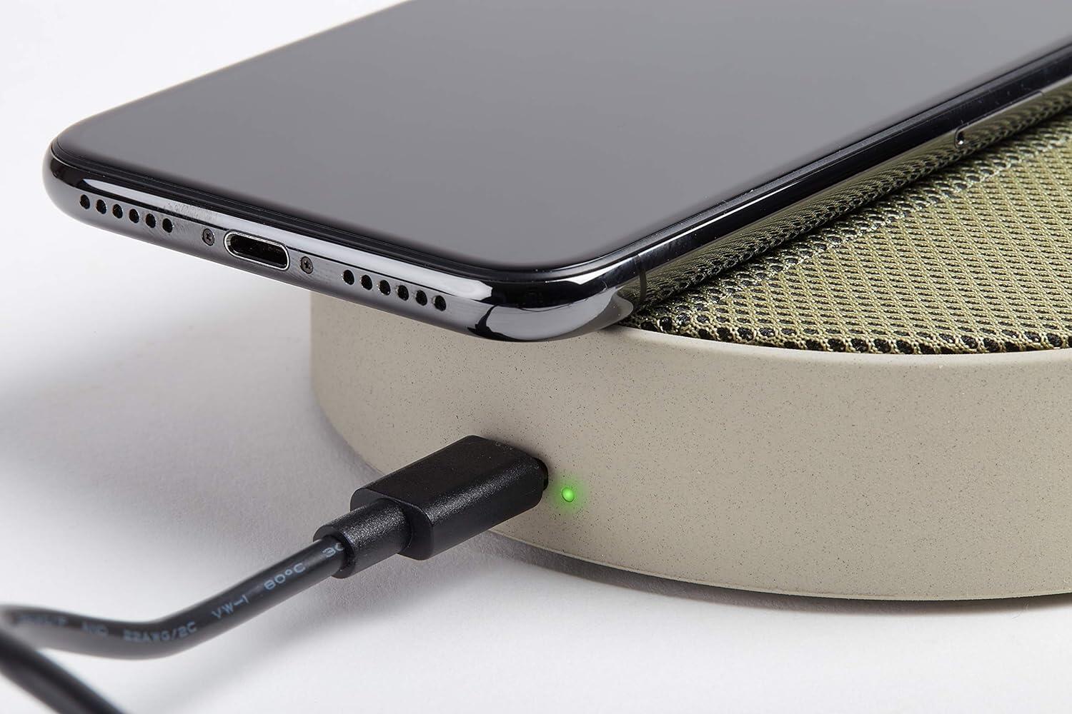 Enceinte et chargeur sans fil Lexon Oslo Energie Green 3/3