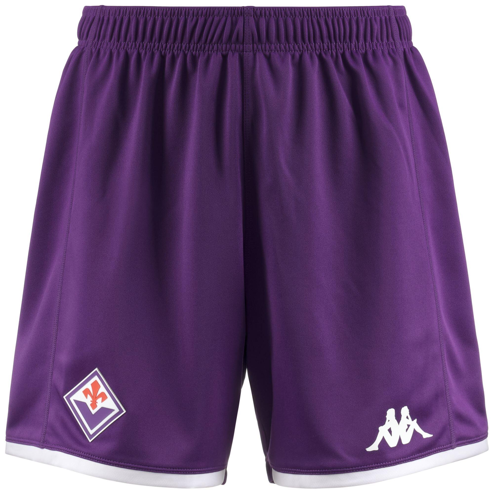 kappa pantaloncini da uomo in poliestere viola da calcio KAPPA Decathlon