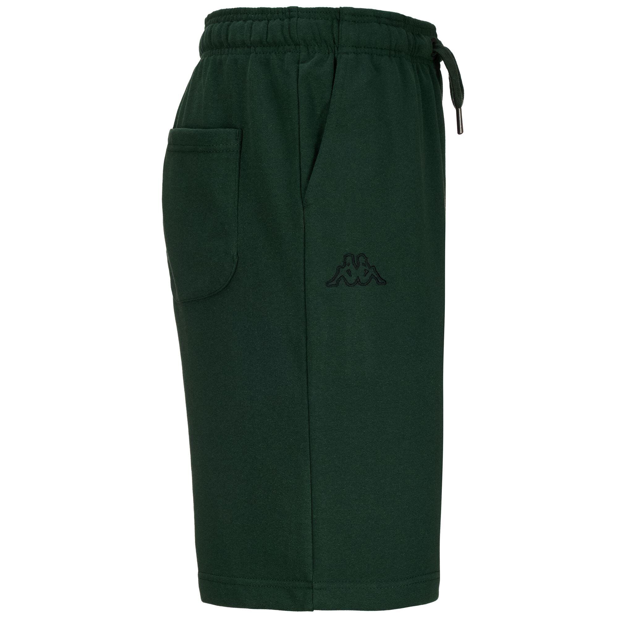 Pantaloncini sportivi da uomo in cotone verde da sportivo 2/5