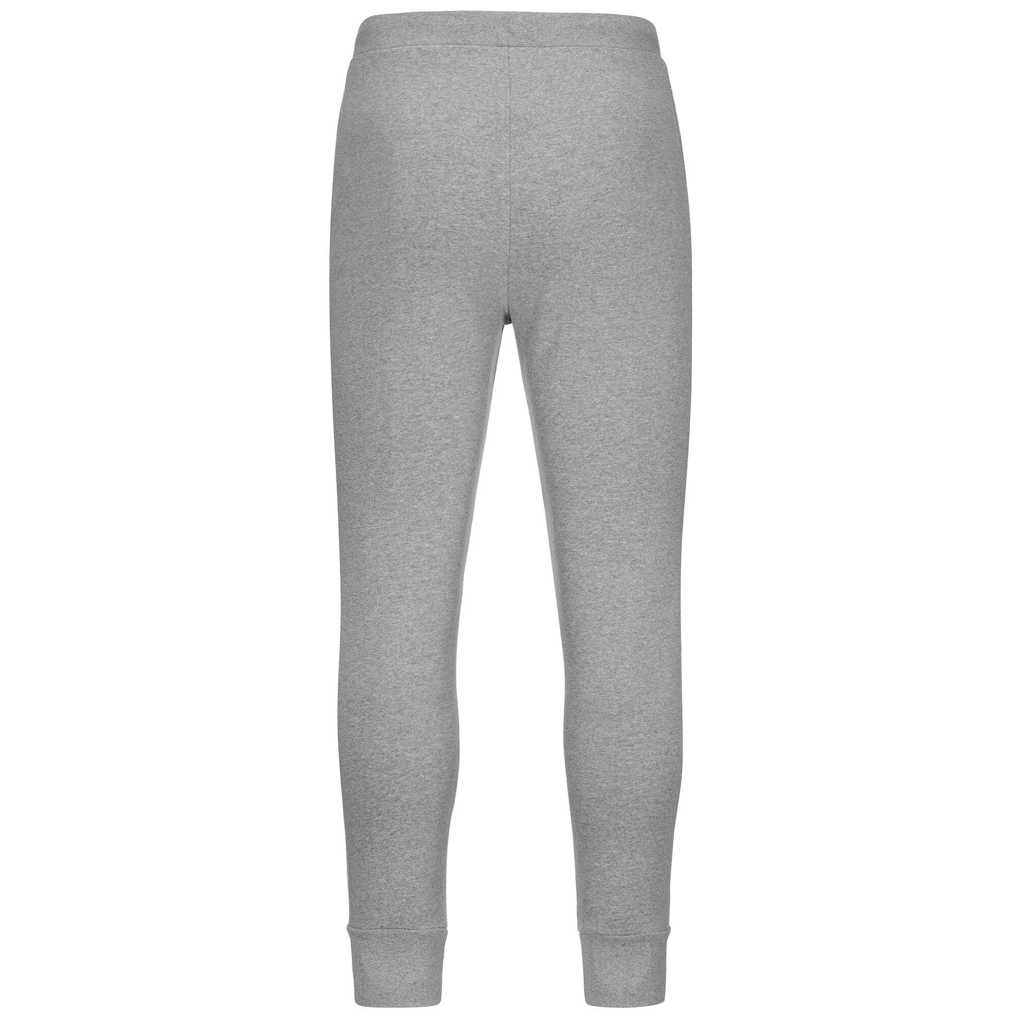 Pantaloni tuta da uomo in cotone grigio da palestra 3/5