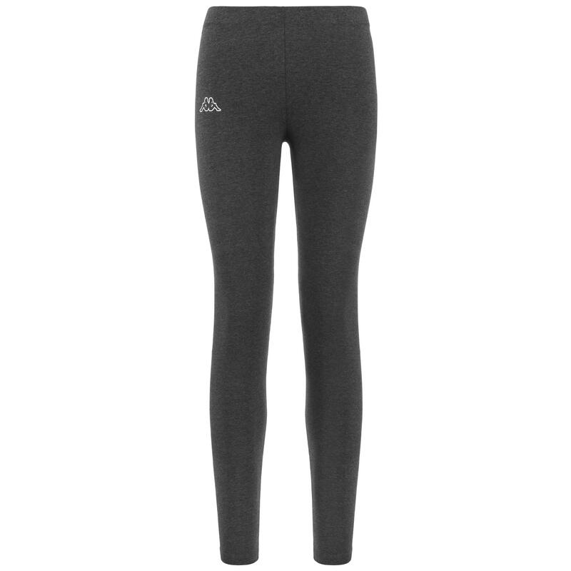 kappa pantaloni da donna in cotone grigio da fitness