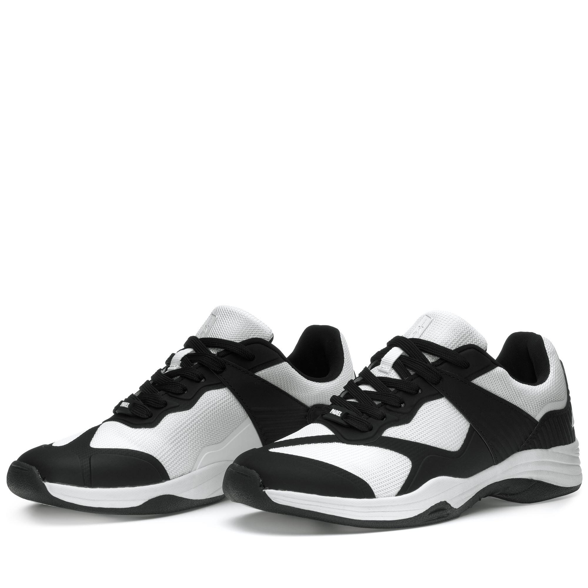 KAPPA scarpe sportive da uomo e donna in gomma bianco da padel