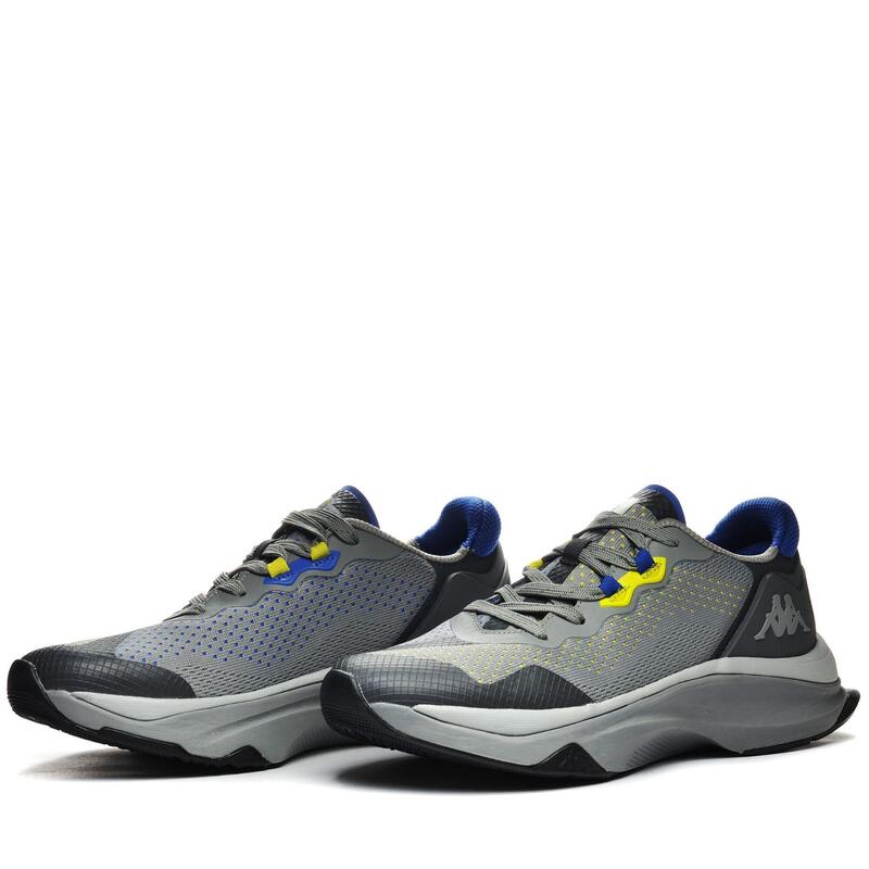 kappa scarpe da uomo e donna in poliestere grigio da cardio training