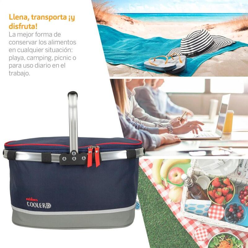 Cesta térmica picnic plegable 30l Aktive Cooler