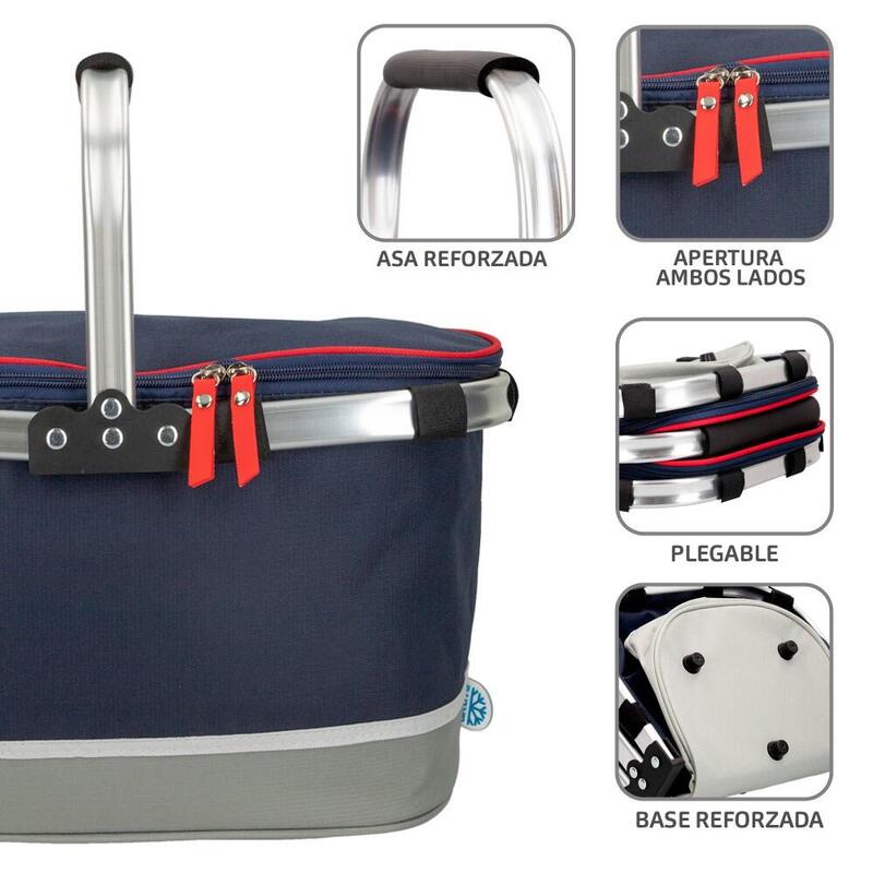 Cesta térmica picnic plegable 30l Aktive Cooler