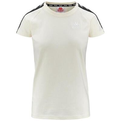 T shirt maglietta da donna in cotone nero da sport street