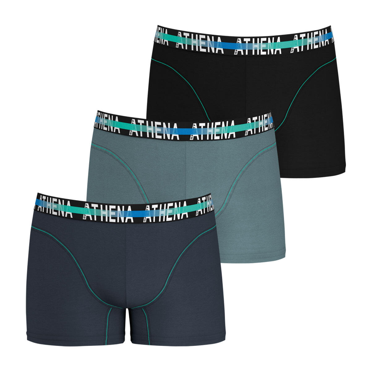 Lot de 3 boxers homme Endurance 24h 2/5