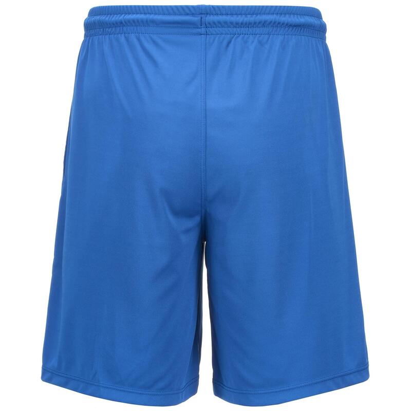 kappa pantaloncini da bambino in poliestere blu da educazione fisica