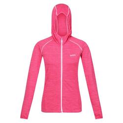 Dames Yonder Full Zip Hoodie (Flamingo Roze)