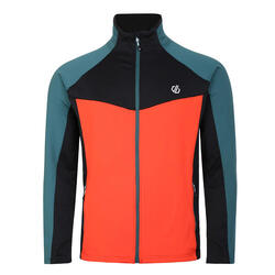 Heren Substratum Core Stretch Full Zip Midlayer (Middellandse Zee Groen/Trail