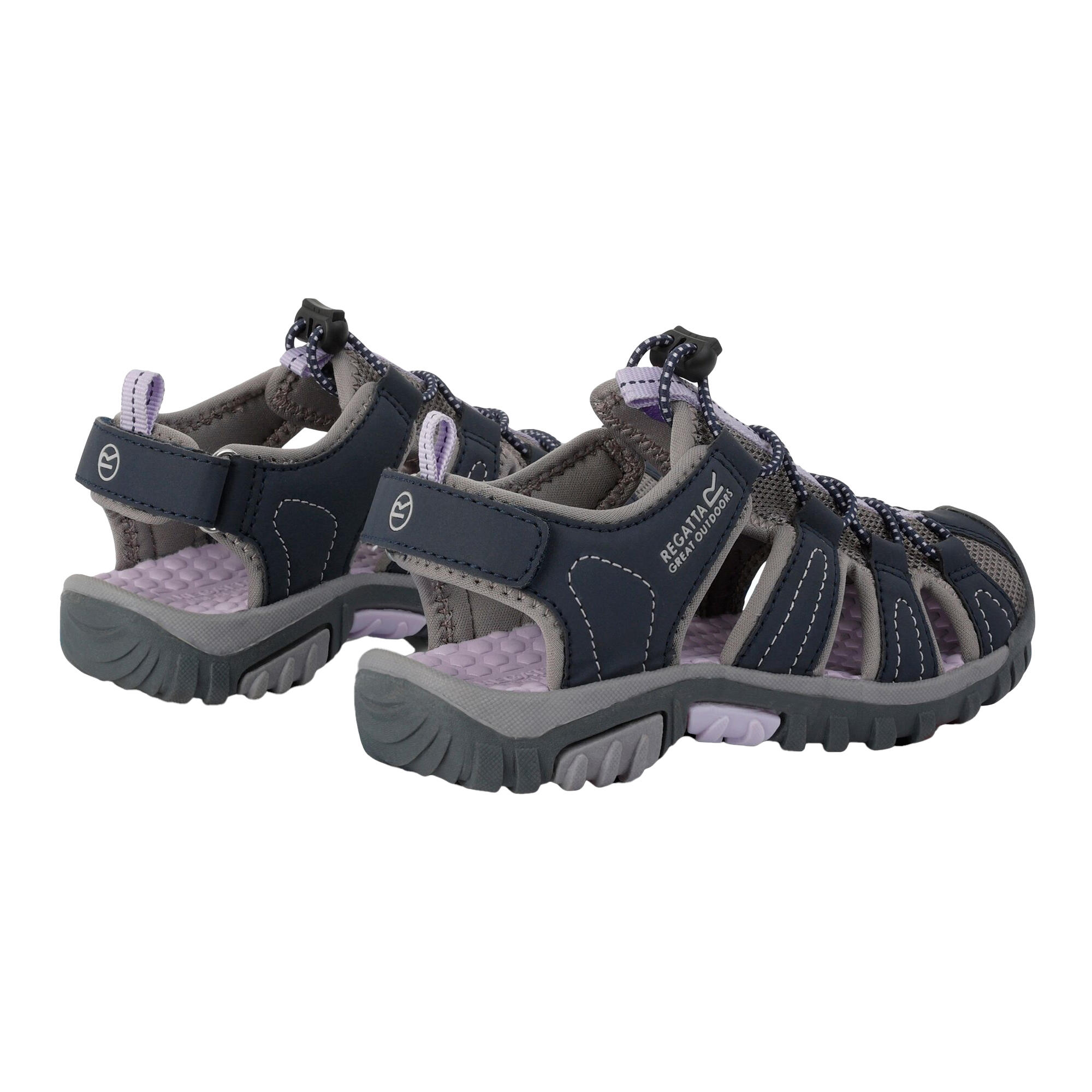 Westshore Sandale Kinder Marineblau/Helles Flieder 2/5
