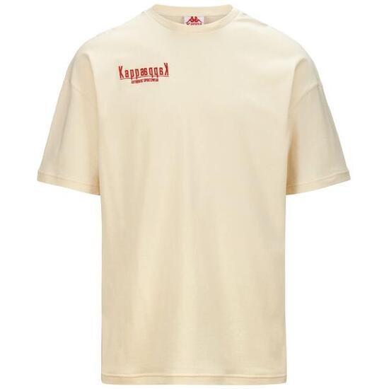 T shirt maglietta da uomo in cotone bianco da sport street