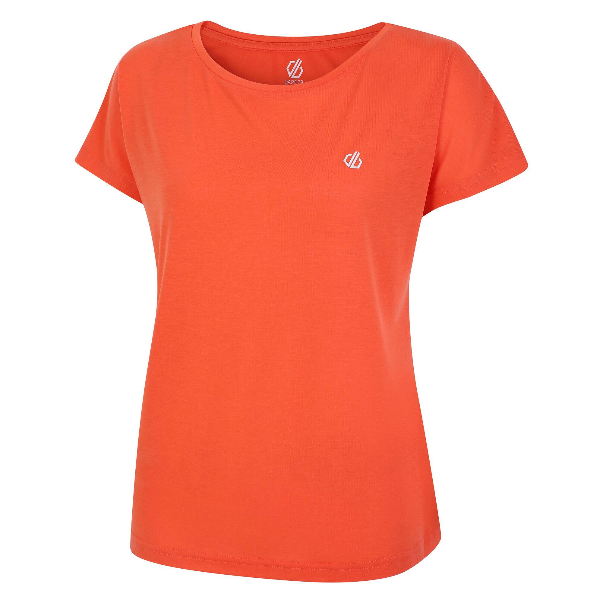 Tshirt PERSISTING Woman (Mandarino satsuma)