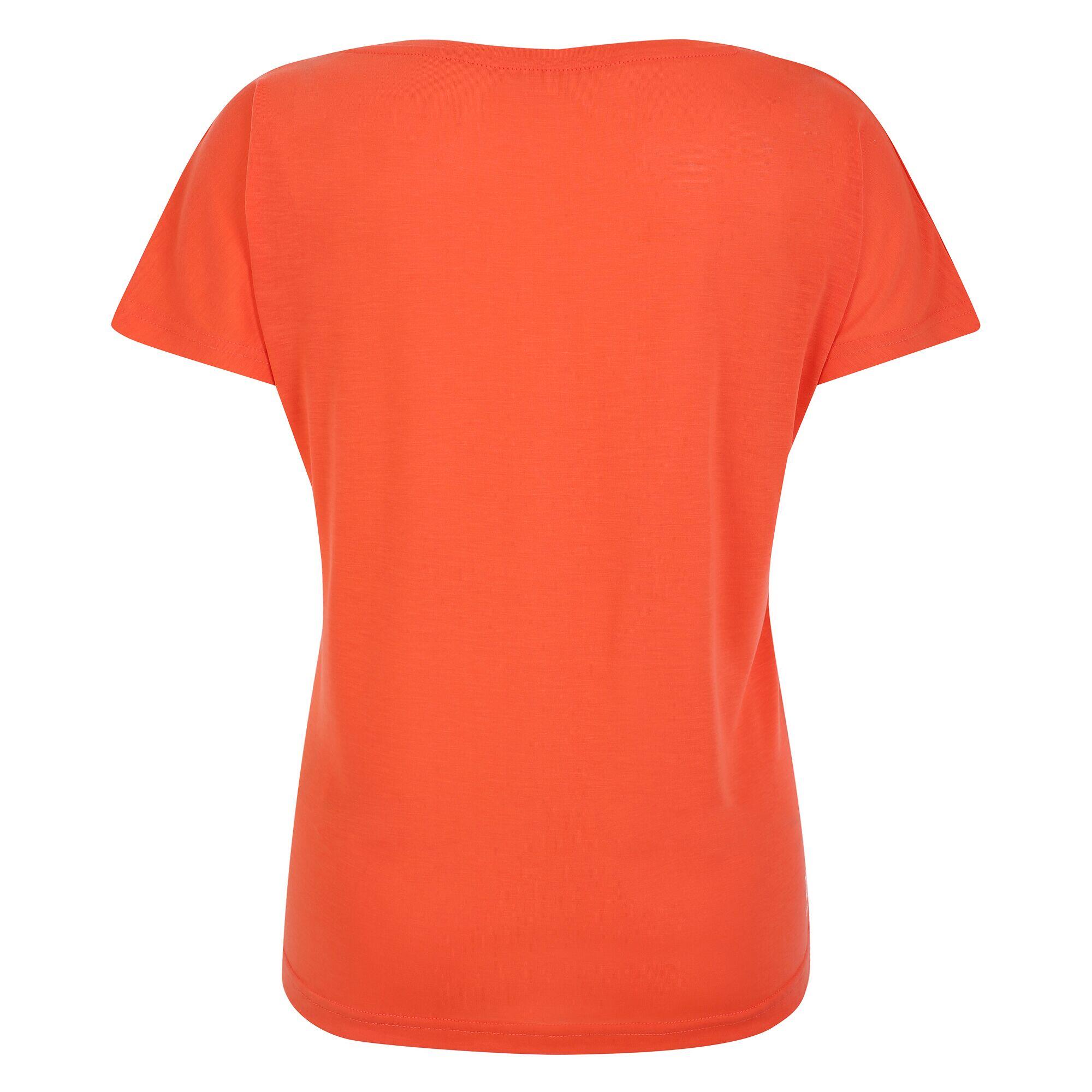 Tshirt PERSISTING Woman (Mandarin satsuma)