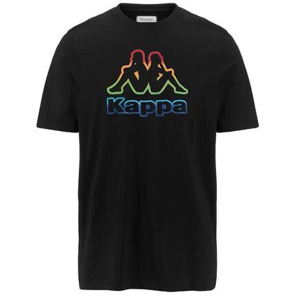 Camiseta manga corta hombre Kappa logo multicolor