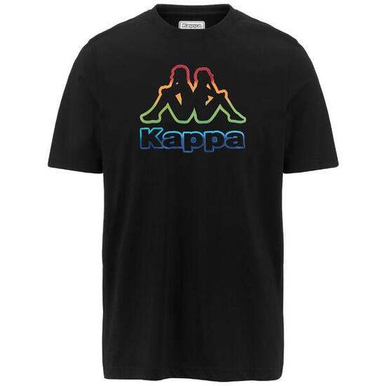 Camiseta manga corta hombre Kappa logo multicolor