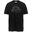 kappa t-shirt da uomo in cotone nero da cardio training