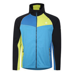 Veste polaire CONTEND Homme (Noir / Vert algue / Bleu foncé)