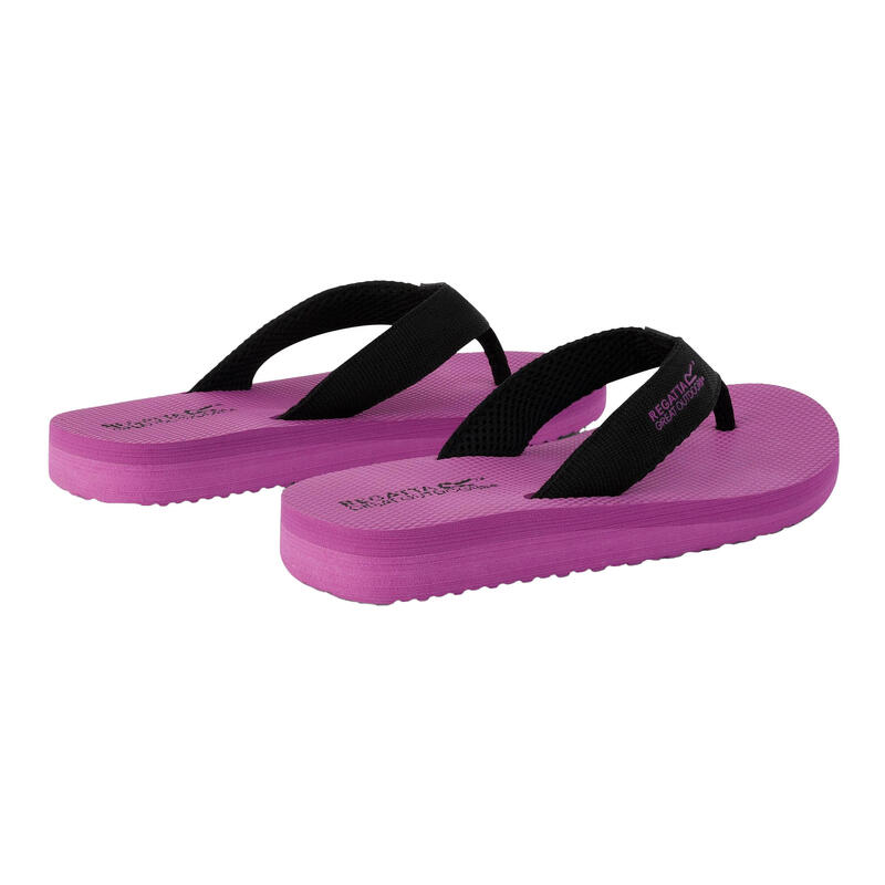 Tongs CATARINA Femme (Noir / Violet)