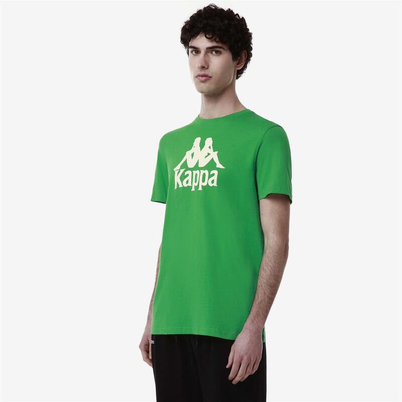 Camisetas para Hombre Kappa  Verde