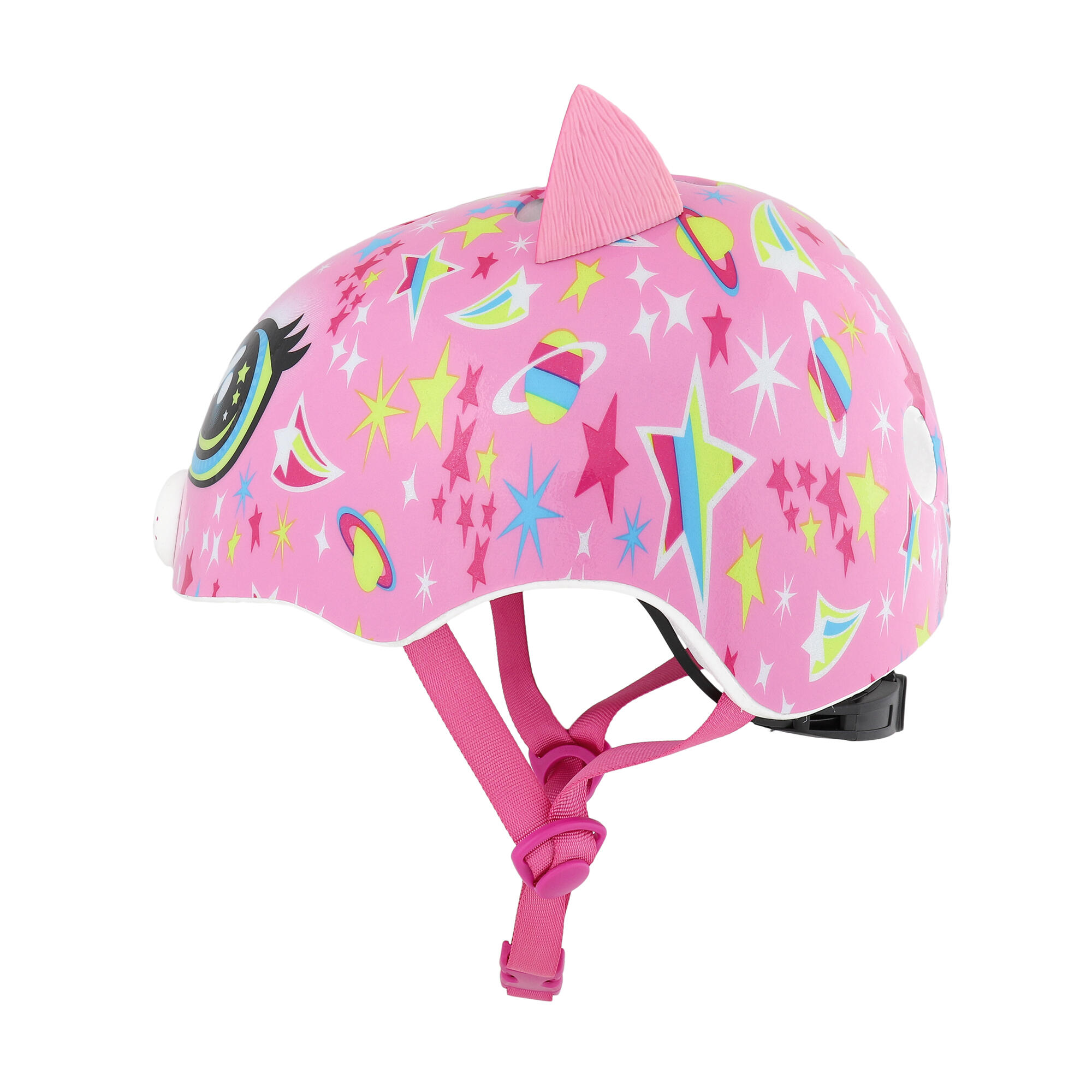 Capacete de ciclismo infantil C-preme Raskullz Toddler 3 Pink Cat 2/7