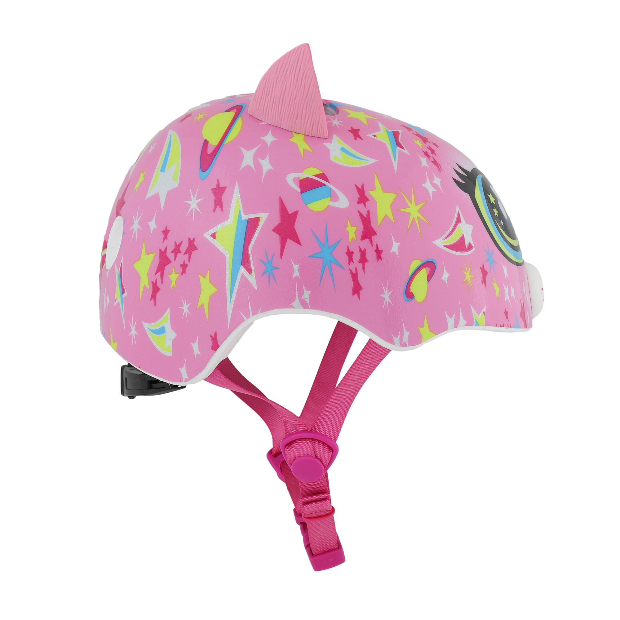 Capacete de ciclismo infantil C-preme Raskullz Toddler 3 Pink Cat 4/7