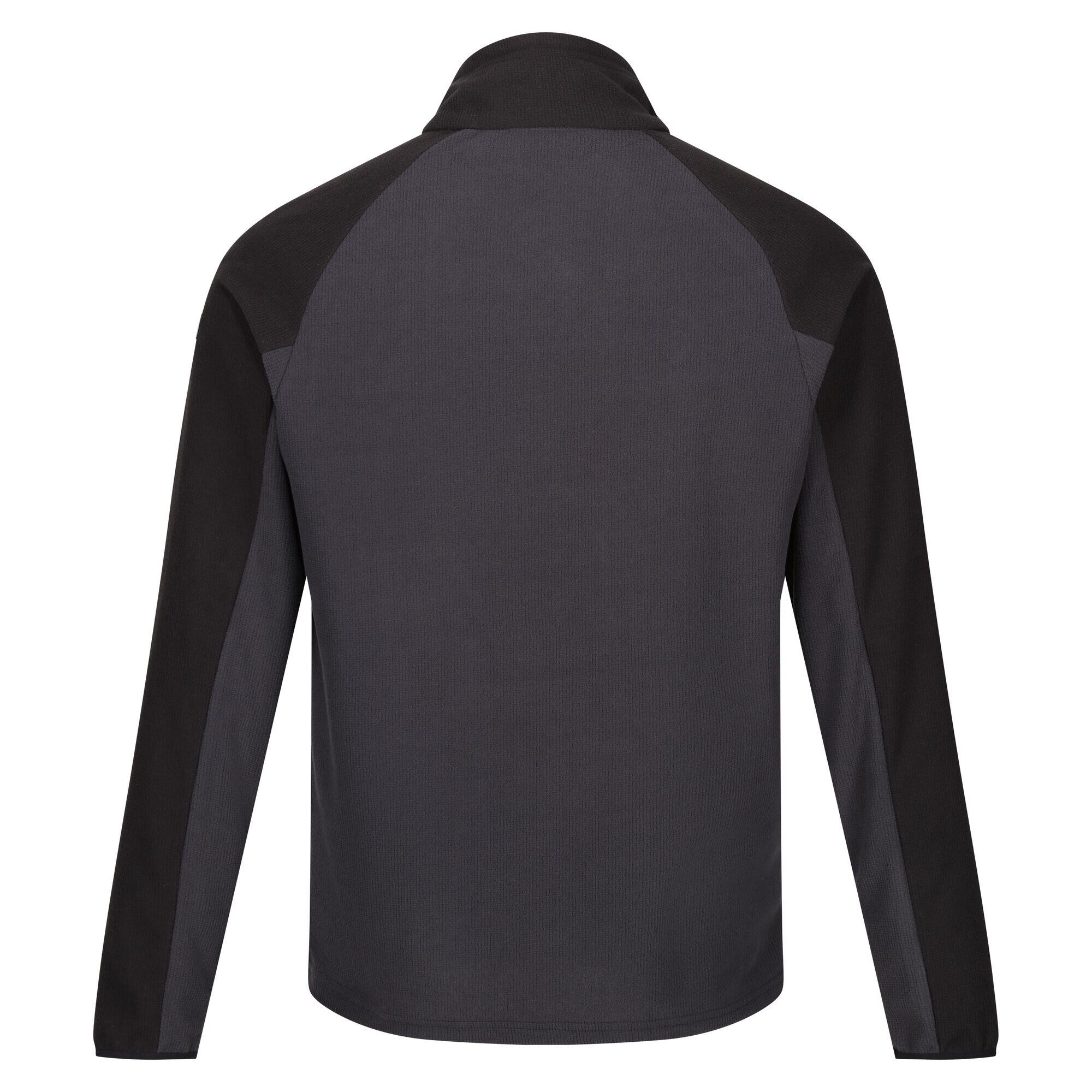 "Elson II" Fleece Leicht für Herren Asche/Schwarz 2/4