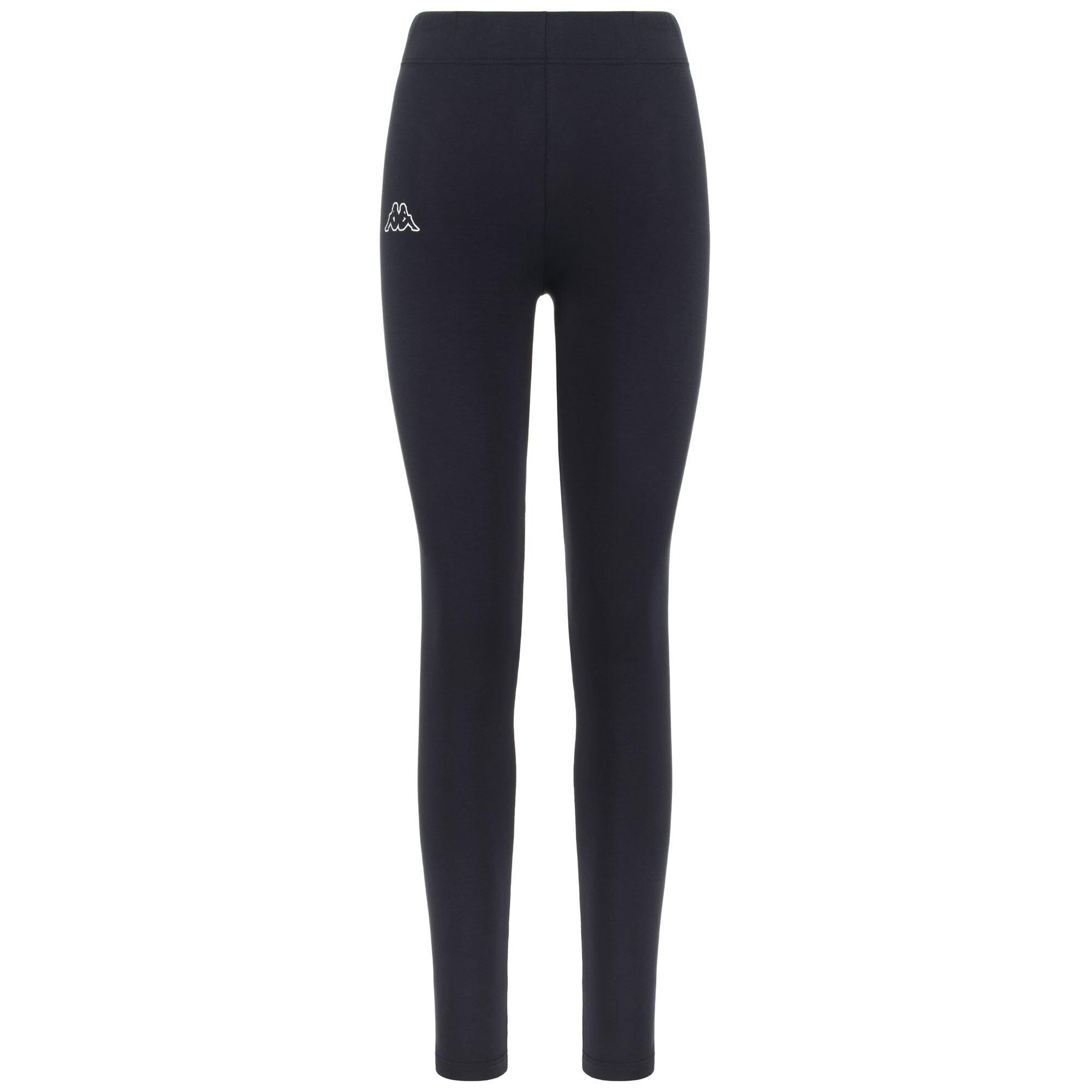 Pantaloni kappa neri donna online