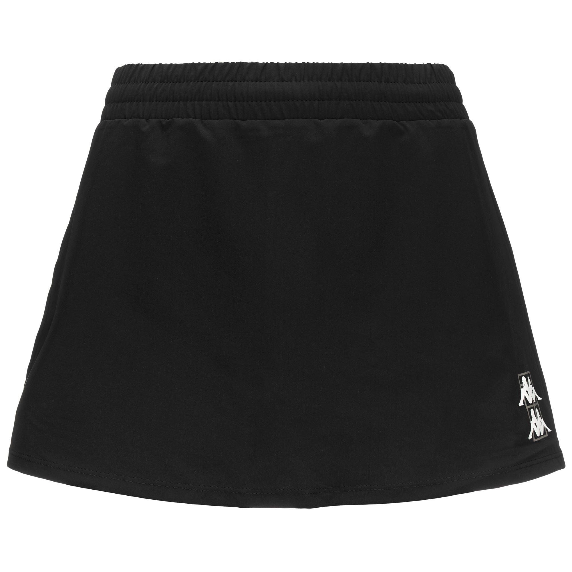 KAPPA gonna da donna in poliestere nero da padel