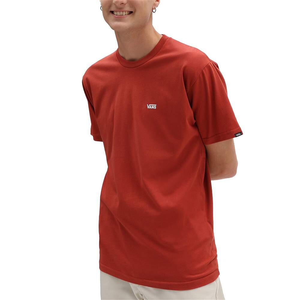 T-shirt Left Chest Logo Rouge - VN0A3CZEYVE 1/3