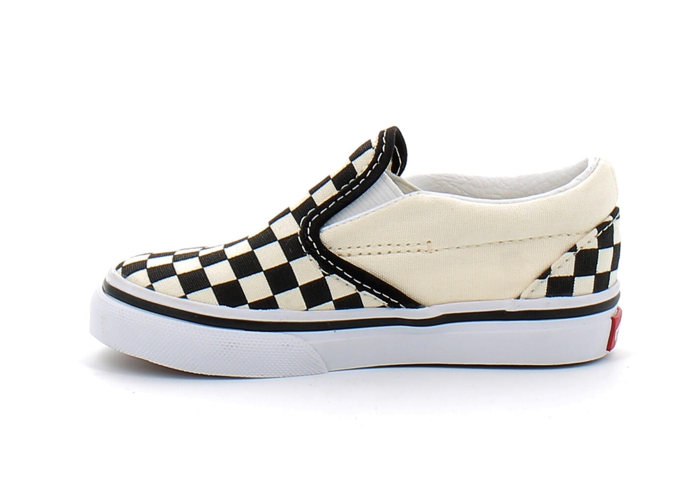 Chaussures basses sans lacets à elastique pour enfant Checkerboard Slip-On 3/6