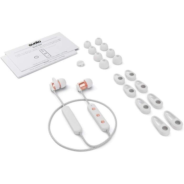 Ecouteurs tour de cou Bluetooth Sudio TIO Blanc 2/4