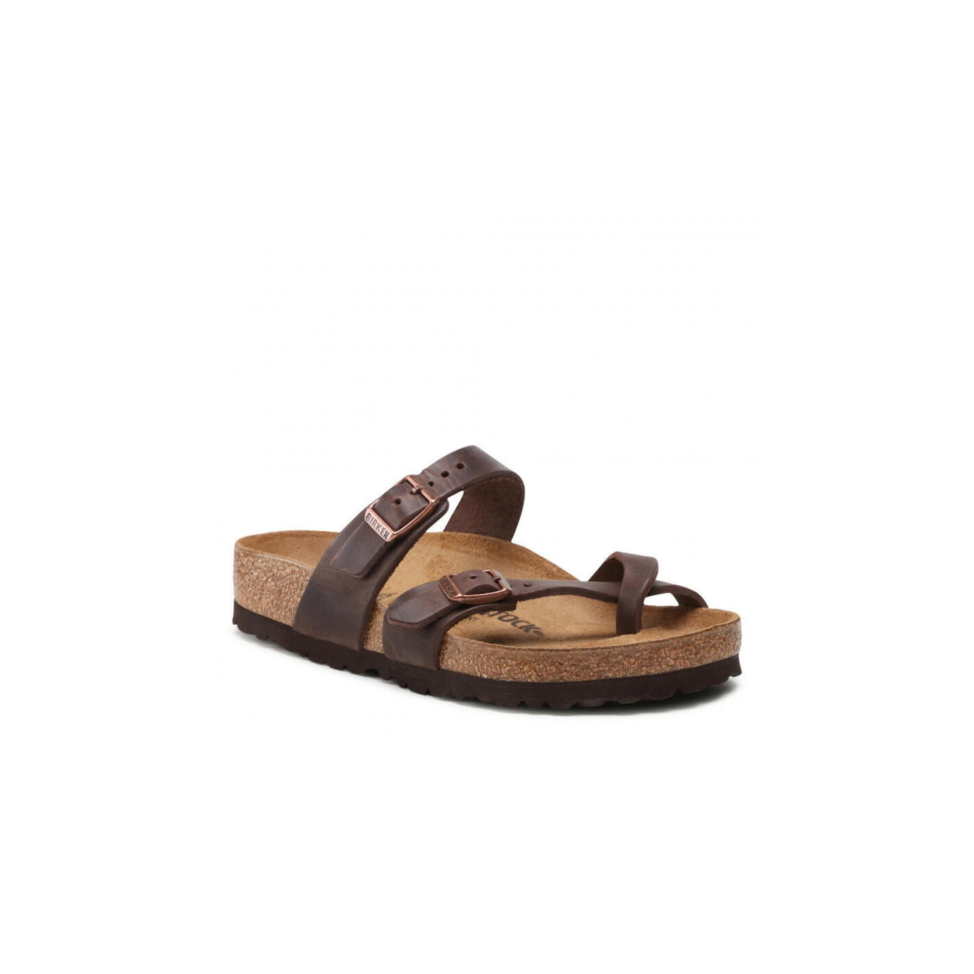 Birkenstock - Sandale À Entre-doigts Pour Adulte Mayari - Sandales - Marron - Decathlon