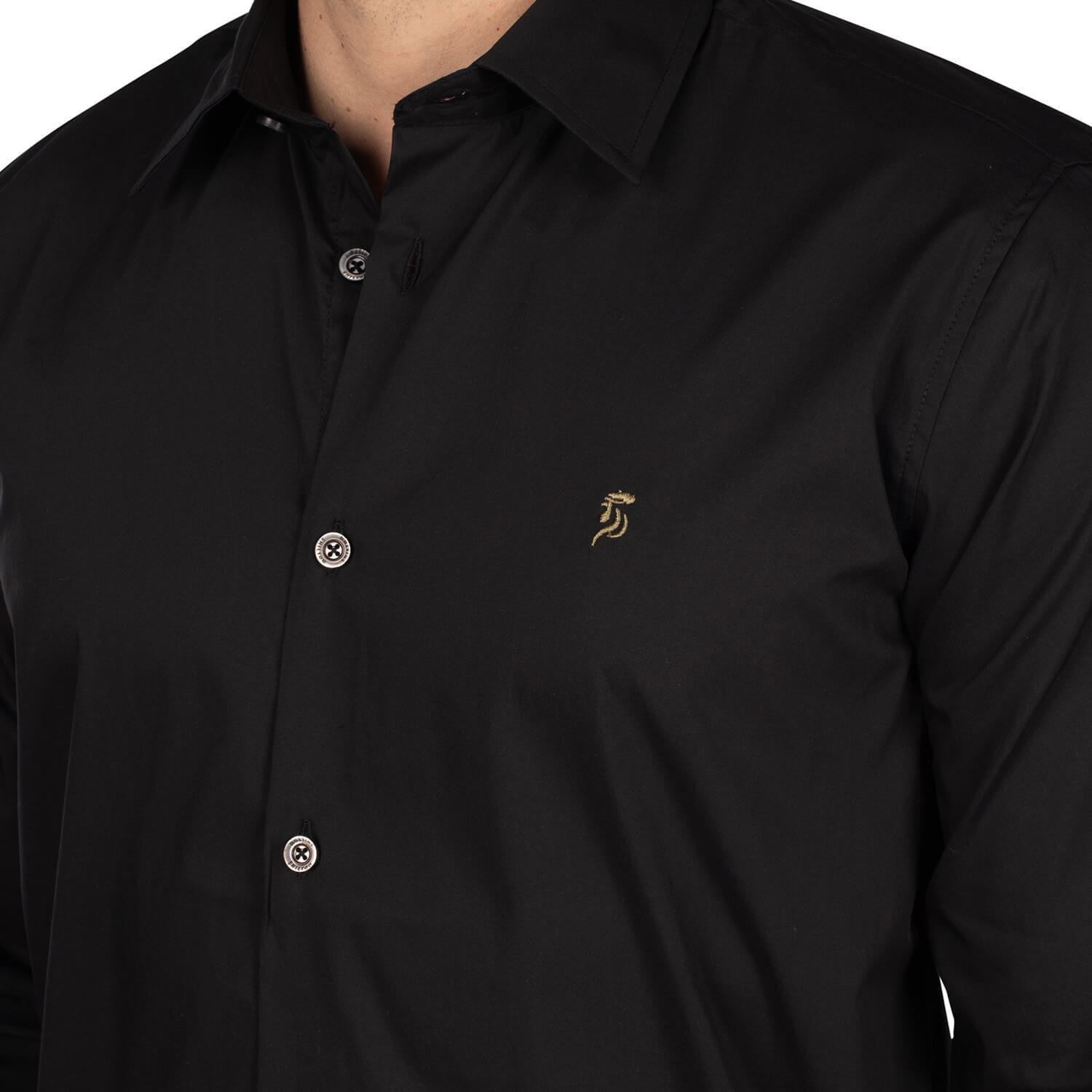 Chemise basique unie homme 3/5