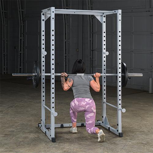 Suporte para agachamento PPR200X para fitness e treino de força 4/8