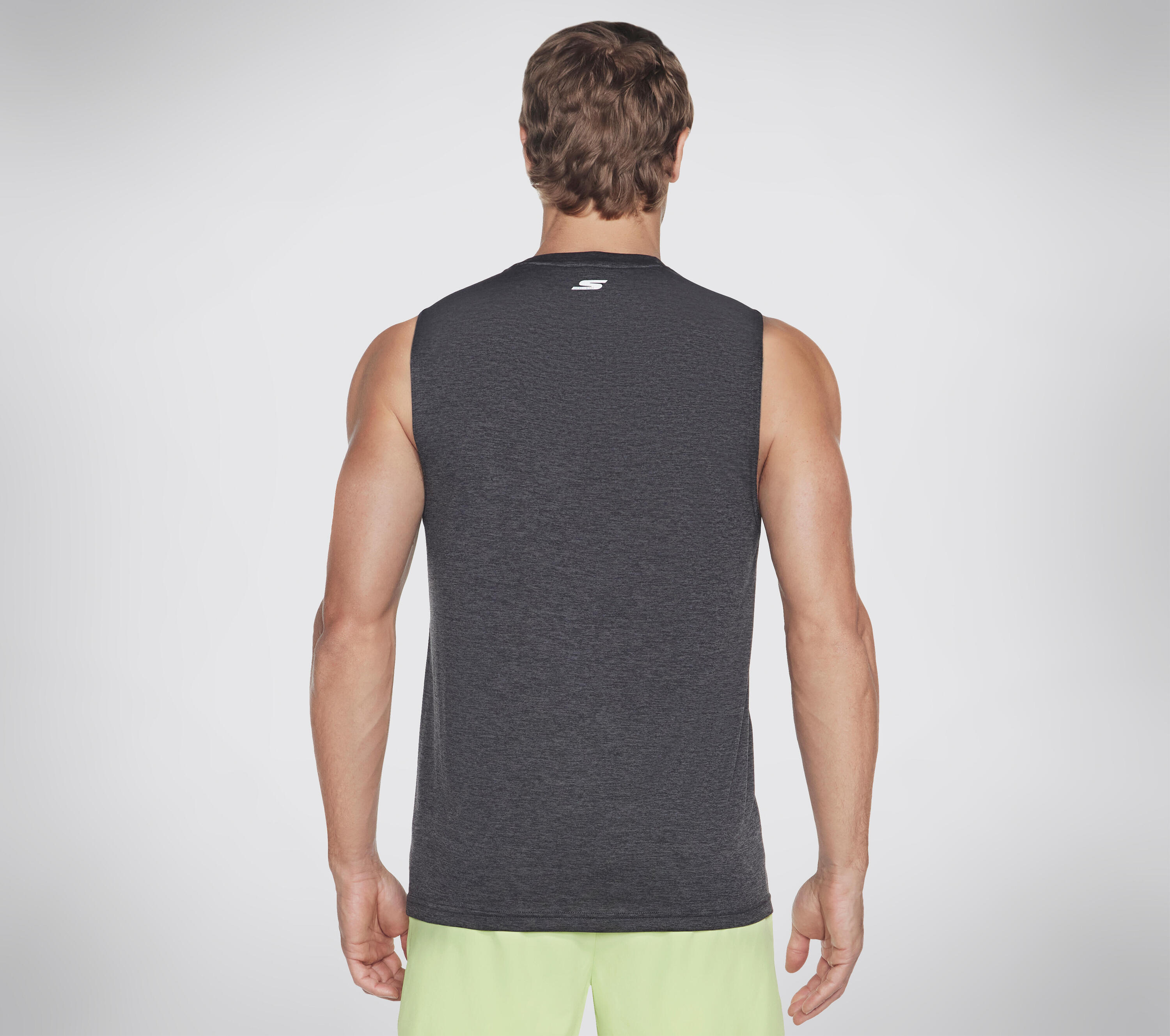 T-shirt/Débardeur GODRI CHARGE MUSCLE pour homme Gris foncé / Noir 2/3
