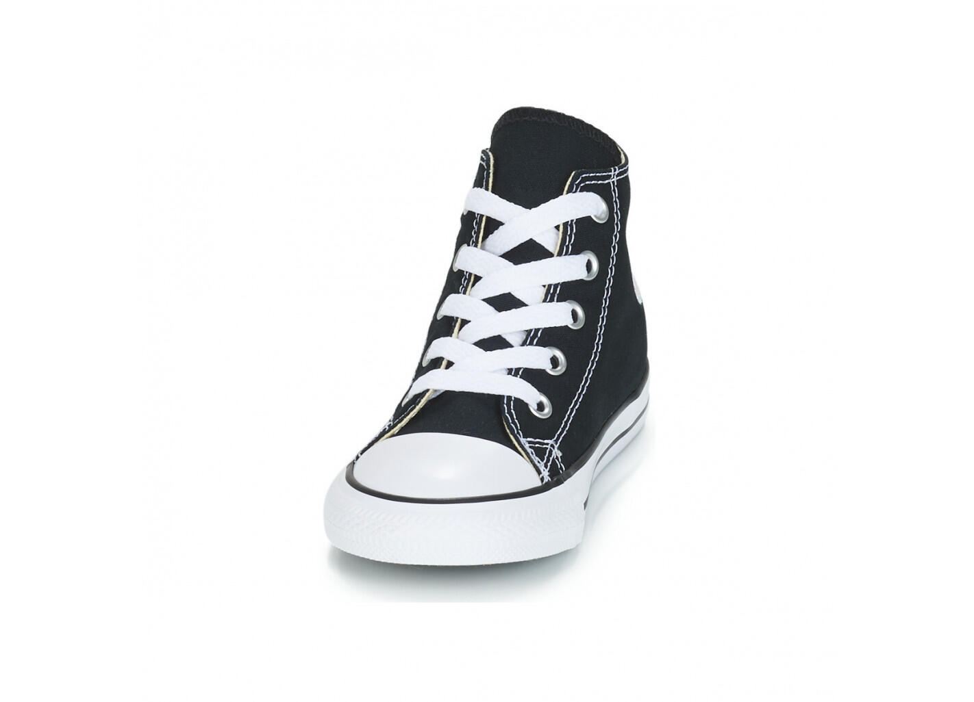 Scarpe da ginnastica per bambini Converse Chuck Taylor nere 3/7