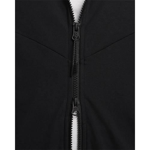 Hanorac universal dx0822010 cu fermoar și glugă negru damă